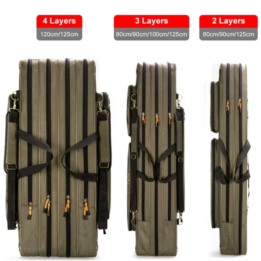 Fishing Line Box - Borsa da Pesca Multifunzionale JJ-Layer 80/100CM