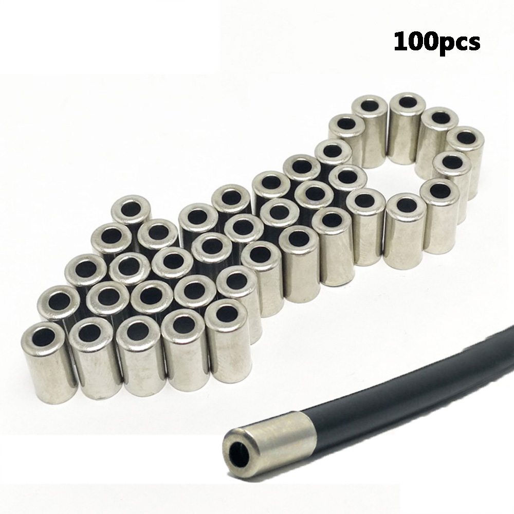 Tippet Line - 100 pz / lotto Argento Bicicletta