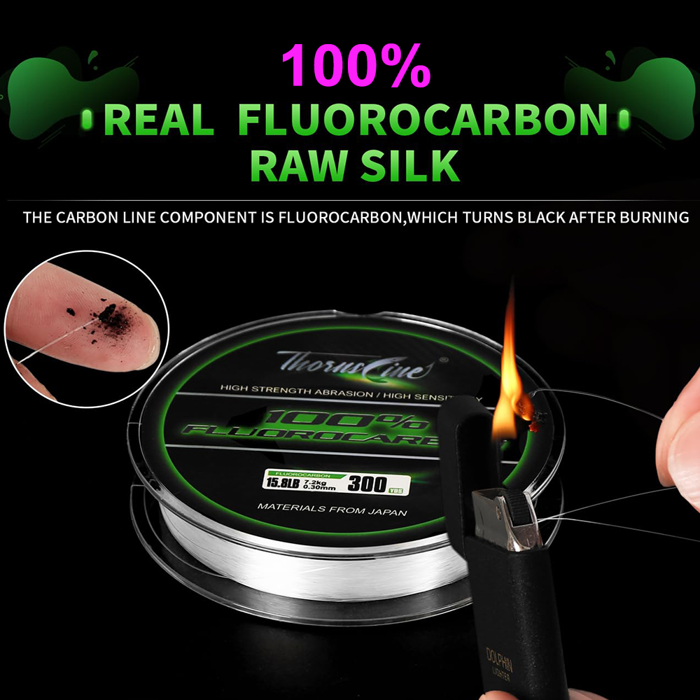 Fluorocarbon Line - pesca hilo trenzado pesca accesorios de