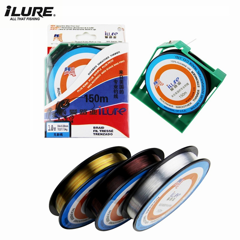 Fluorocarbon Line - Filo da Pesca 150M in Fluorocarbonio,