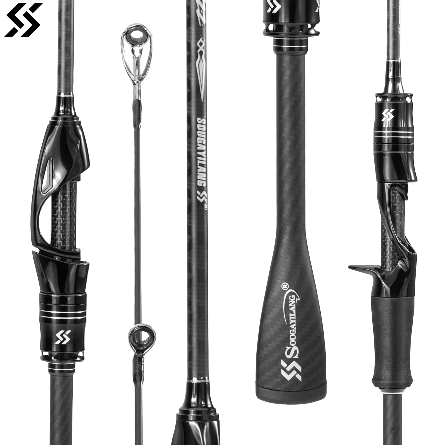 Tippet Line - Sougayilang Canna da pesca interamente in