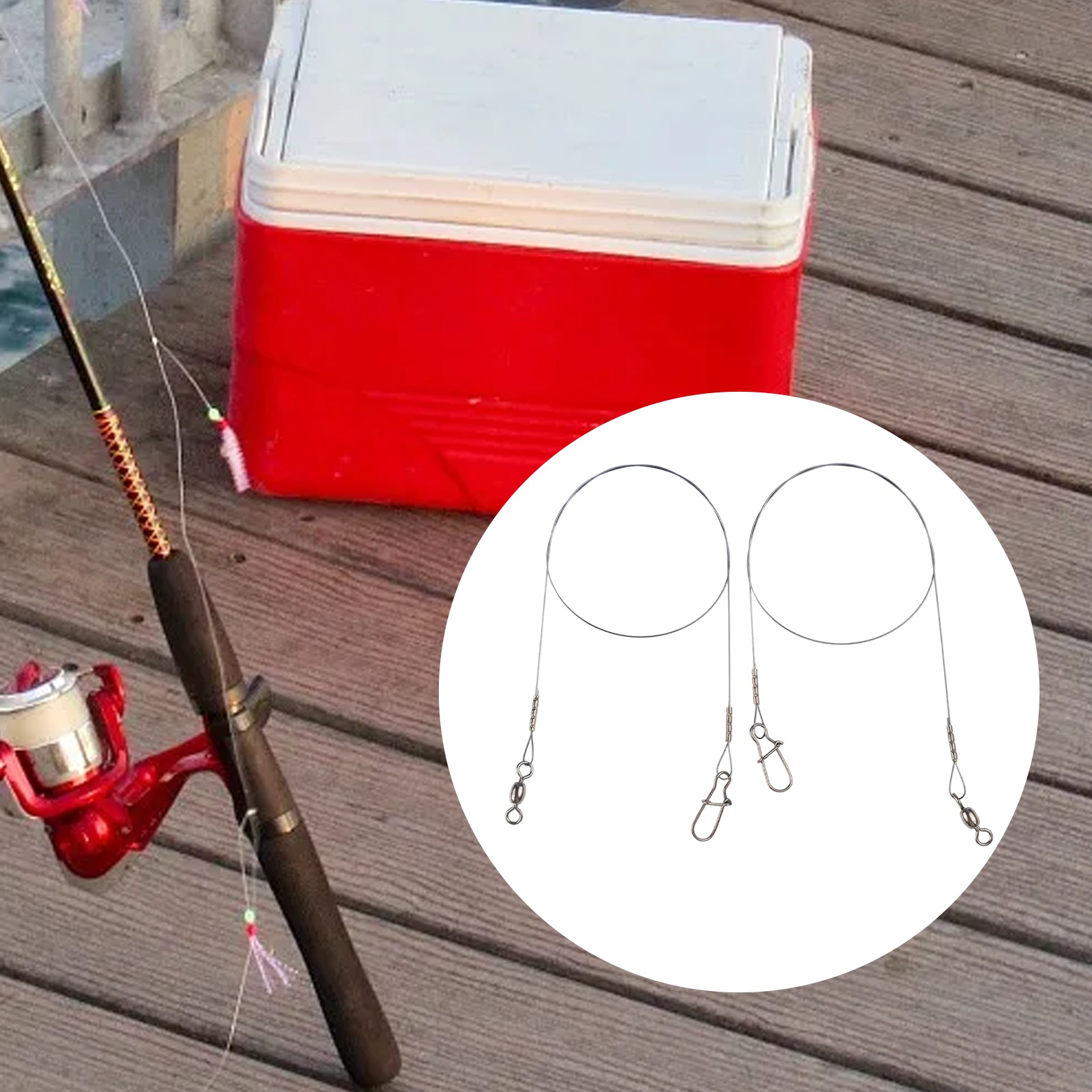 2pc Filo di titanio da pesca L - Fishing Line Winder recensione e prezzo