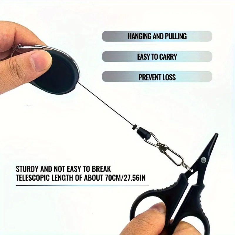 Forbici da pesca portatili con - Fishing Line Cutter recensione e prezzo