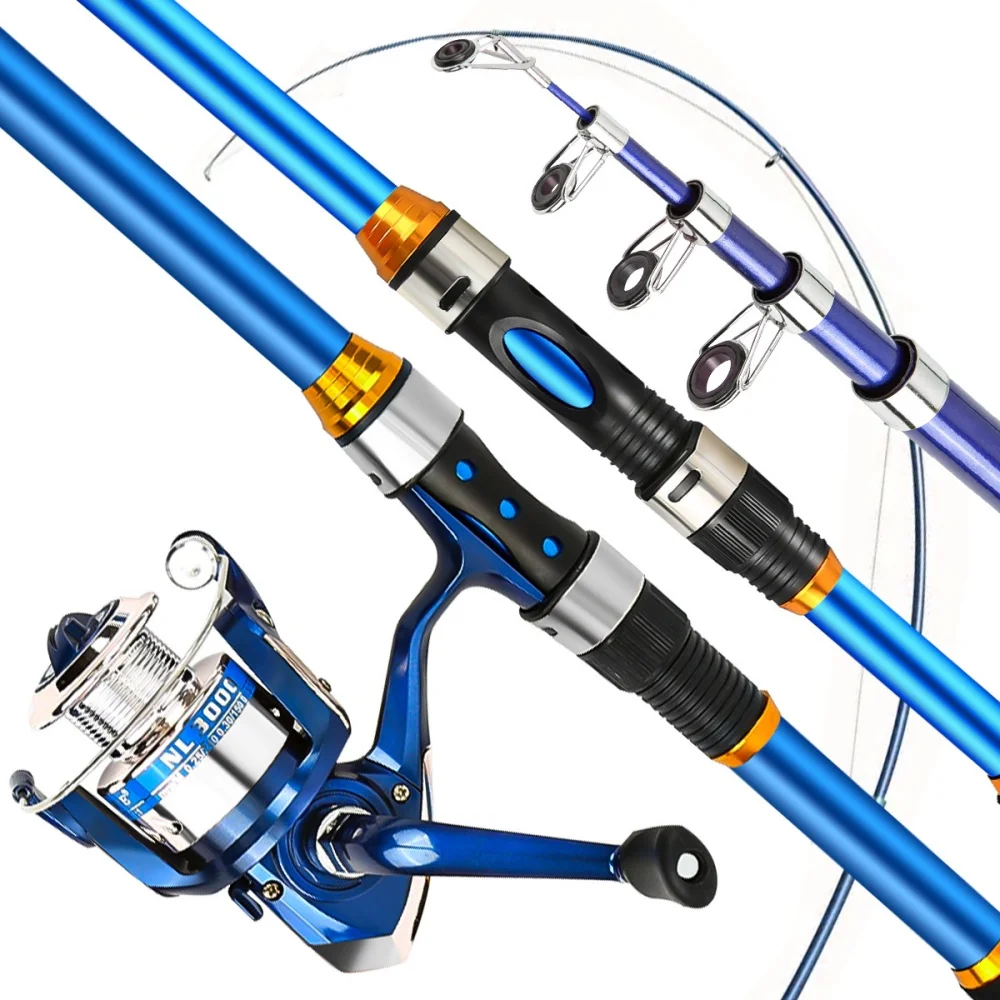 Set di canne da pesca telescop - Fishing Line Spool recensione e prezzo