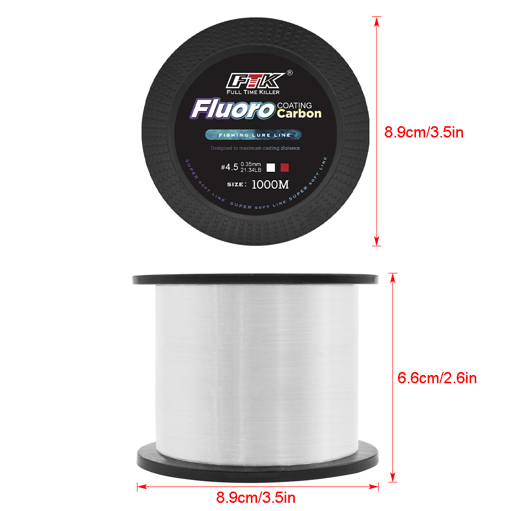 FTK 1000M Filo da Pesca in Nyl - Fluorocarbon Line recensione e prezzo