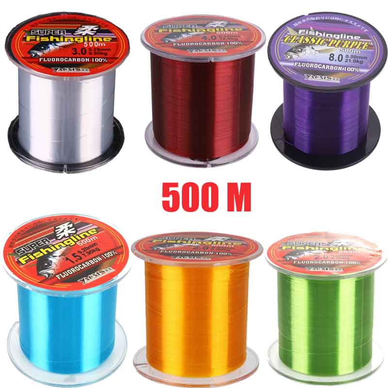1pc 500M lenza da pesca in nyl - Fluorocarbon Line recensione e prezzo